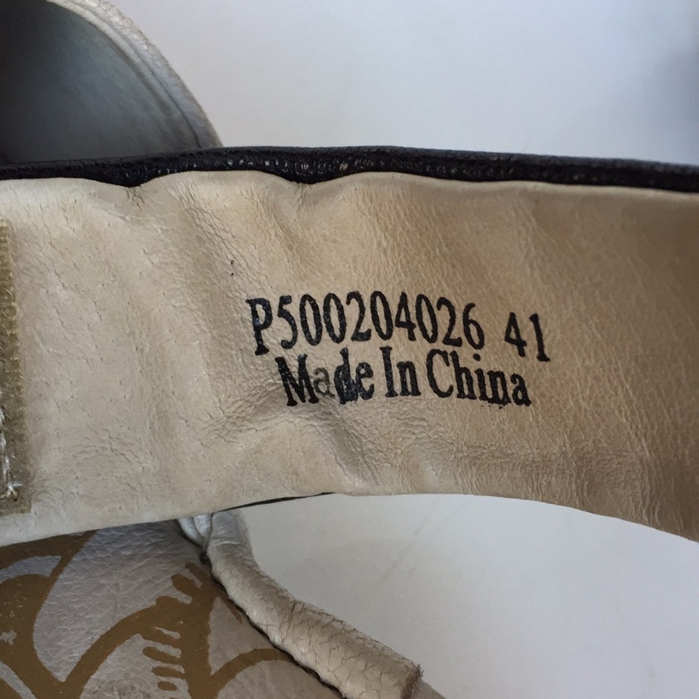 Fly London sandals Yula Leather Wedge - Picture 10 of 12